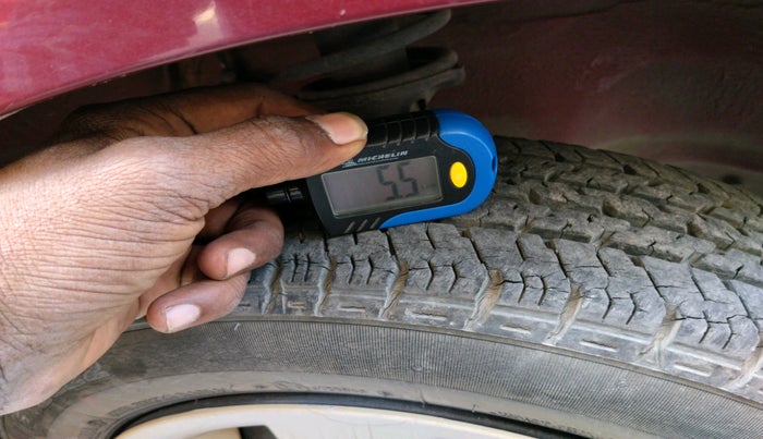 2015 Maruti Alto K10 VXI AMT, Petrol, Automatic, 35,592 km, tyre