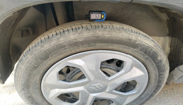 2024 Maruti BREZZA LXI S- CNG, CNG, Manual, 12,813 km, tyre