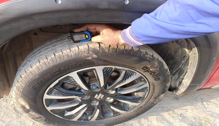 2021 Maruti Vitara Brezza ZXI PLUS DUAL TONE, Petrol, Manual, 72,226 km, tyre