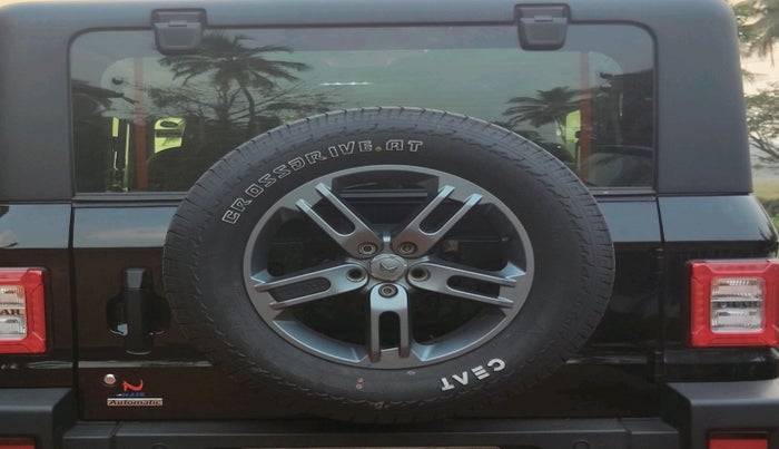 2025 Mahindra Thar LX PETROL HT 4WD AT, Petrol, Automatic, 3,355 km, tyre