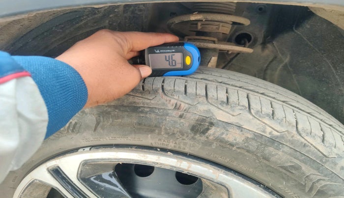 2024 Maruti FRONX DELTA CNG 1.2 MT, Petrol, Manual, 34,384 km, tyre