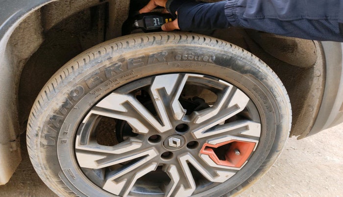 2021 Renault Kiger RXZ TURBO CVT, Petrol, Automatic, 52,720 km, tyre