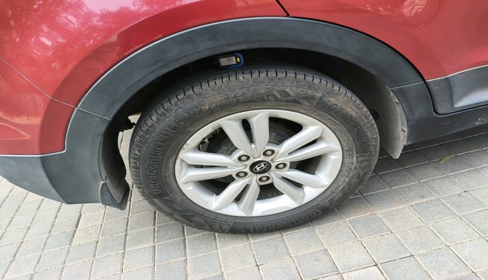 2017 Hyundai Creta SX PLUS 1.6 PETROL, Petrol, Manual, 1,10,800 km, tyre