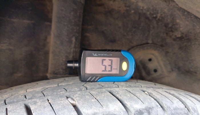 2021 Tata NEXON XM PETROL, Petrol, Manual, 1,01,359 km, tyre