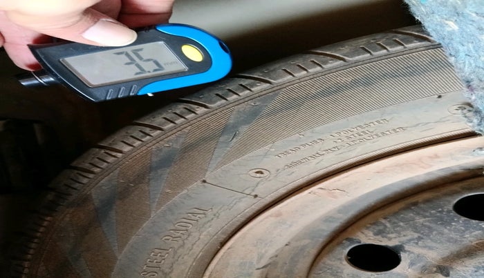 2011 Maruti A Star VXI, Petrol, Manual, 59,855 km, tyre