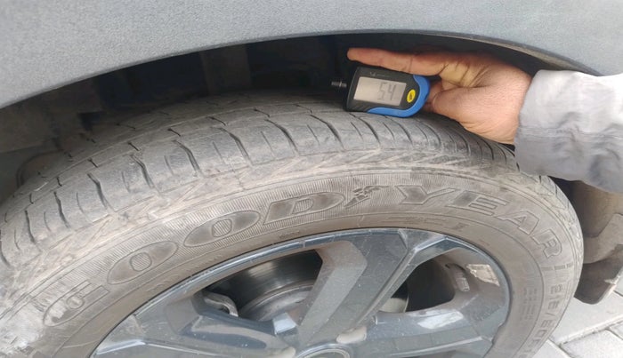 2022 Tata NEXON XZA PLUS (HS) PETROL DARK EDITION, Petrol, Automatic, 57,833 km, tyre