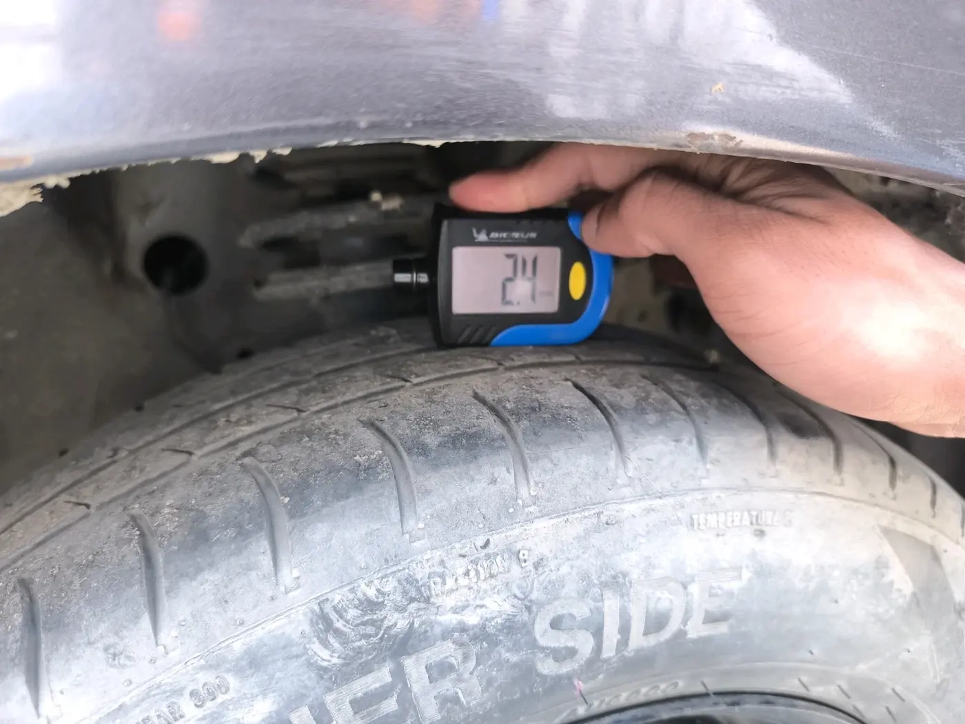2021 Maruti S PRESSO VXI CNG, CNG, Manual, 1,21,391 km, tyre