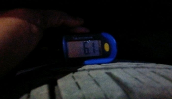 2022 Tata Harrier XTA PLUS 2.0L KRYOTEC DARK EDITION, Diesel, Automatic, 75,622 km, tyre