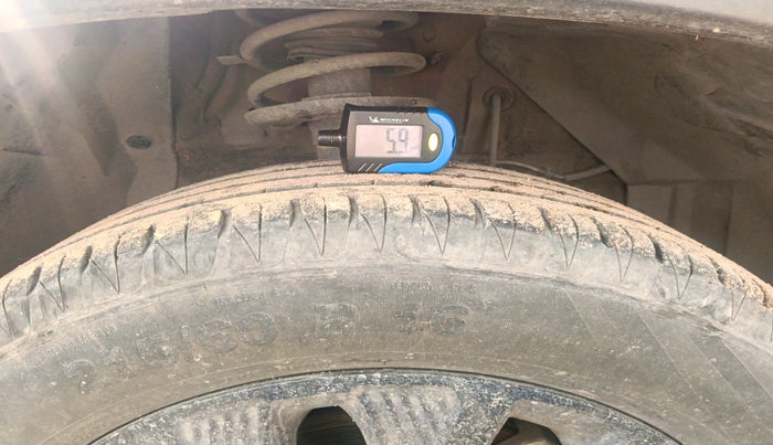 2021 Maruti Vitara Brezza ZXI, Petrol, Manual, 63,271 km, tyre