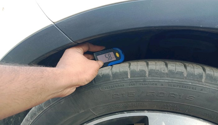 2018 Tata NEXON XZ PLUS DIESEL DUAL TONE, Diesel, Manual, 1,50,874 km, tyre