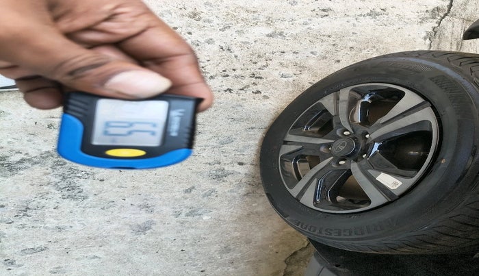 2024 Tata NEXON Creative Plus 1.2 Revotron 7DCA Dark Edition, Petrol, Automatic, 8,998 km, tyre