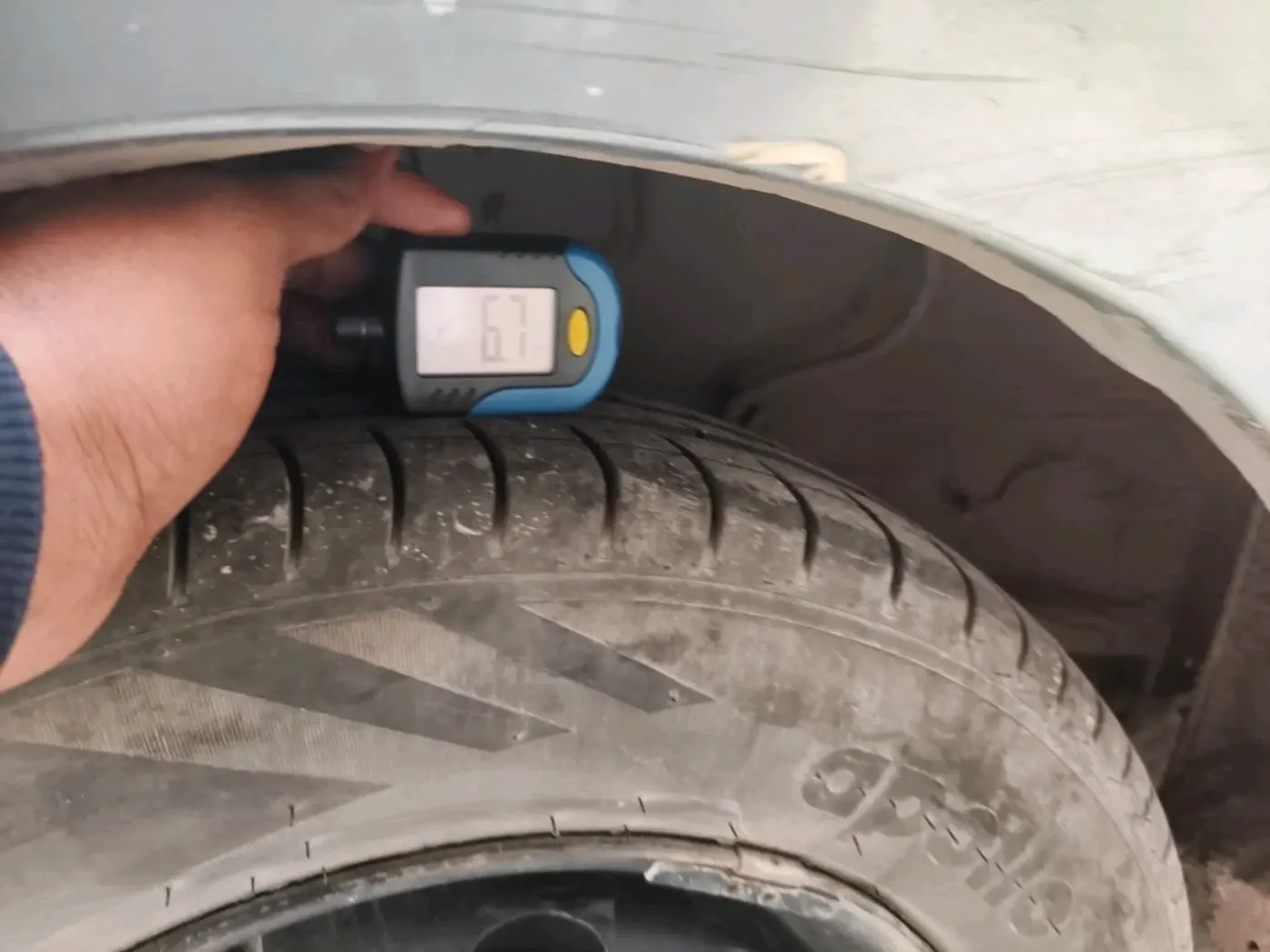 2019 Tata Tiago WIZZ EDITION PETROL, Petrol, Manual, 1,05,000 km, tyre