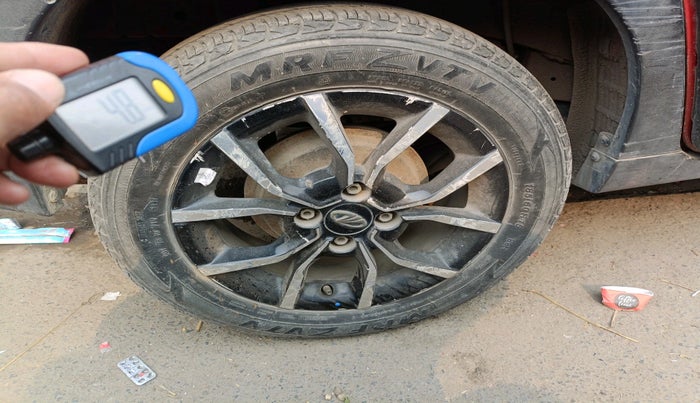 2017 Mahindra Kuv100 K8 6 STR, Petrol, Manual, 20,346 km, tyre