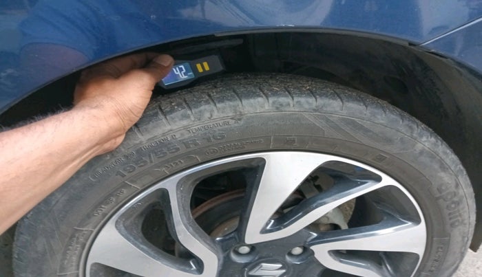 2021 Maruti Baleno ZETA CVT PETROL 1.2, Petrol, Automatic, 43,123 km, tyre