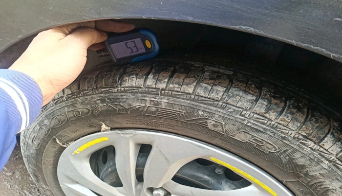 2021 Hyundai AURA S 1.2 CNG, Petrol, Manual, 95,288 km, tyre