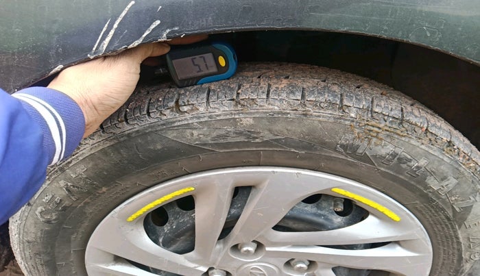 2021 Hyundai AURA S 1.2 CNG, Petrol, Manual, 95,288 km, tyre