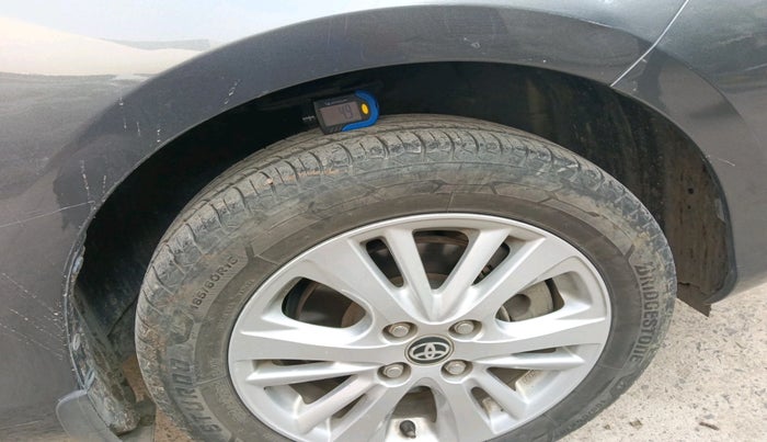 2018 Toyota YARIS V MT, Petrol, Manual, 1,12,667 km, tyre