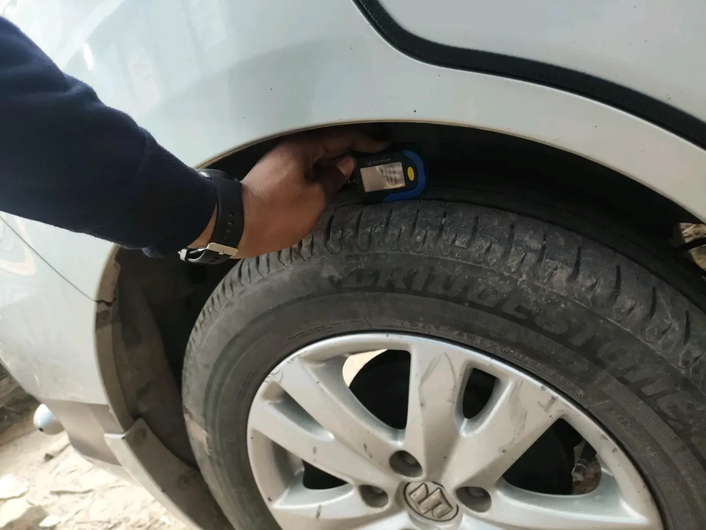2017 Maruti Ertiga ZDI + SHVS, Diesel, Manual, 1,77,968 km, tyre