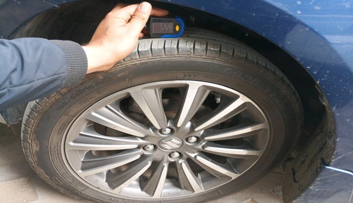 2019 Maruti Ciaz ALPHA  AT 1.5 SHVS PETROL, Petrol, Automatic, 42,718 km, tyre