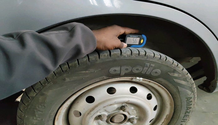 2012 Maruti Wagon R 1.0 LXI, Petrol, Manual, 89,797 km, tyre