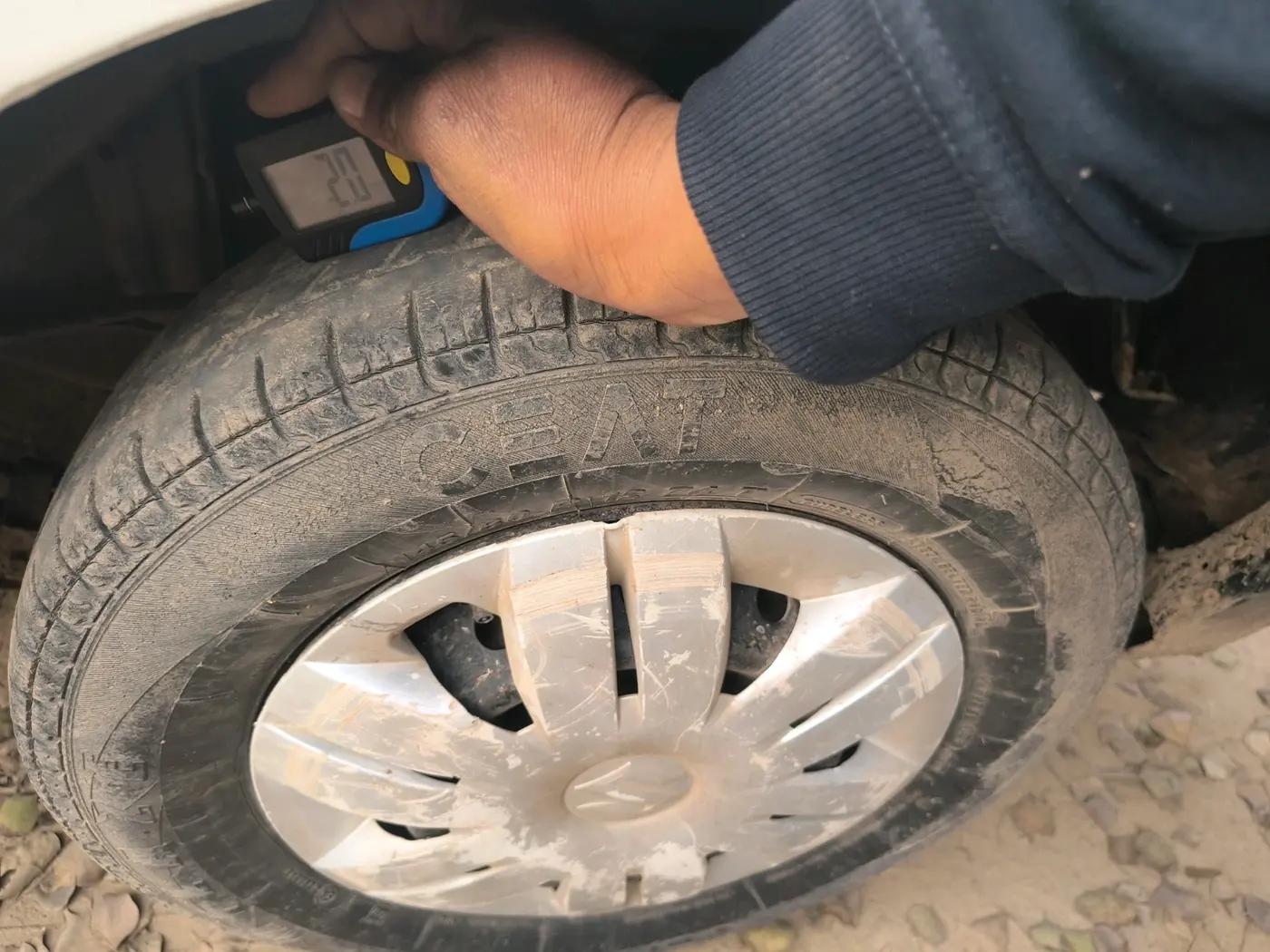 2019 Maruti Alto 800 VXI, Petrol, Manual, 62,924 km, tyre