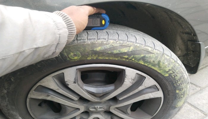 2022 Tata TIGOR XZ PLUS CNG, Petrol, Manual, 1,16,726 km, tyre