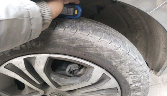 2022 Tata TIGOR XZ PLUS CNG, Petrol, Manual, 1,16,726 km, tyre