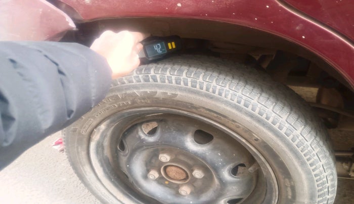 2011 Maruti Alto K10 VXI, Petrol, Manual, 56,975 km, tyre