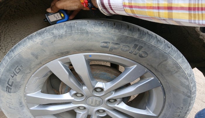 2017 Maruti Vitara Brezza ZDI, Diesel, Manual, 82,062 km, tyre