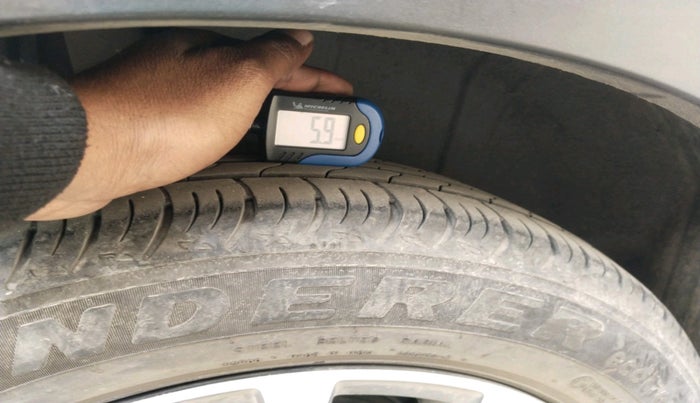 2024 Maruti XL6 ZETA AT, Petrol, Automatic, 22,666 km, tyre