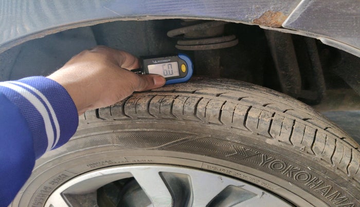 2023 Tata TIGOR XZ PLUS CNG, Petrol, Manual, 87,095 km, tyre