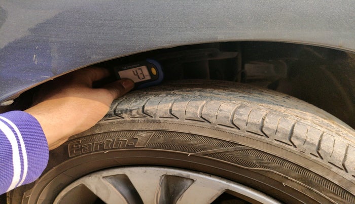 2023 Tata TIGOR XZ PLUS CNG, Petrol, Manual, 87,095 km, tyre