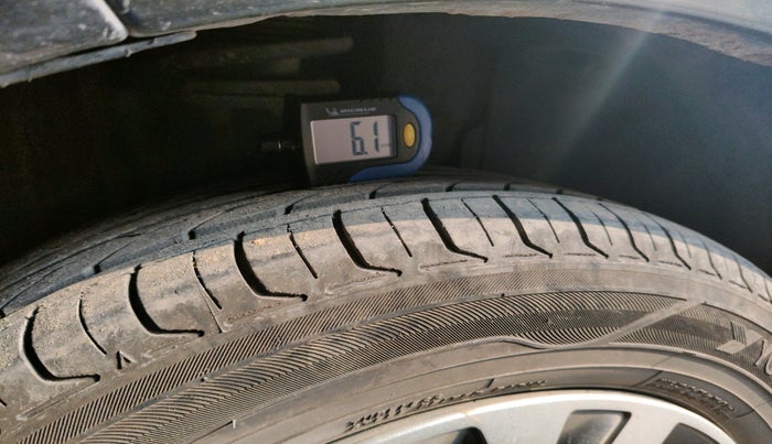 2023 Tata TIGOR XZ PLUS CNG, Petrol, Manual, 87,095 km, tyre