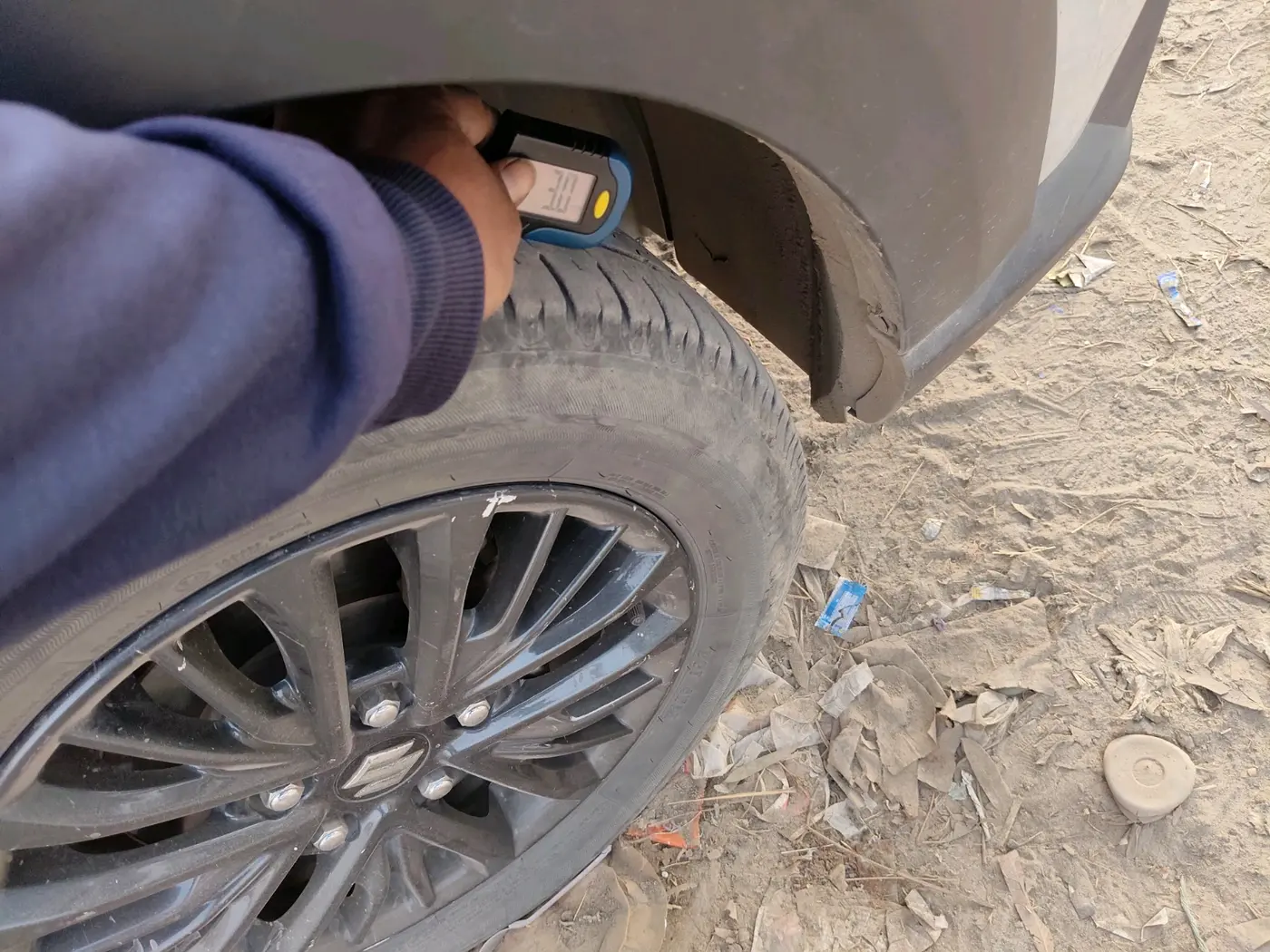 2022 Maruti XL6 ZETA MT, Petrol, Manual, 51,994 km, tyre