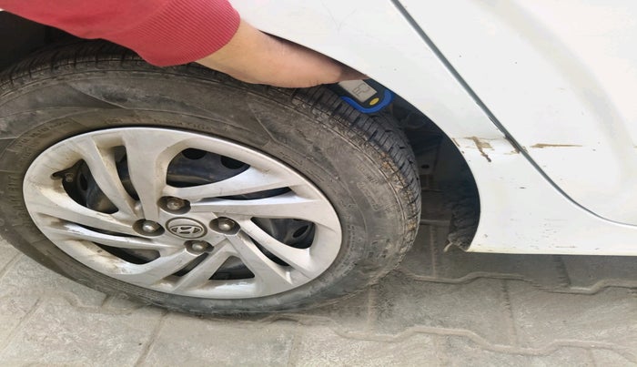 2020 Hyundai AURA S 1.2, Petrol, Manual, 76,095 km, tyre