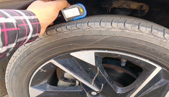 2021 Hyundai Verna SX (O) 1.5 VTVT IVT, Petrol, Automatic, 80,192 km, tyre