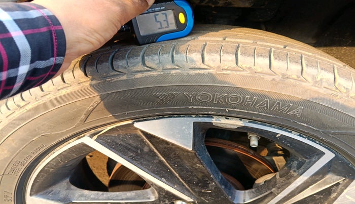 2021 Hyundai Verna SX (O) 1.5 VTVT IVT, Petrol, Automatic, 80,192 km, tyre