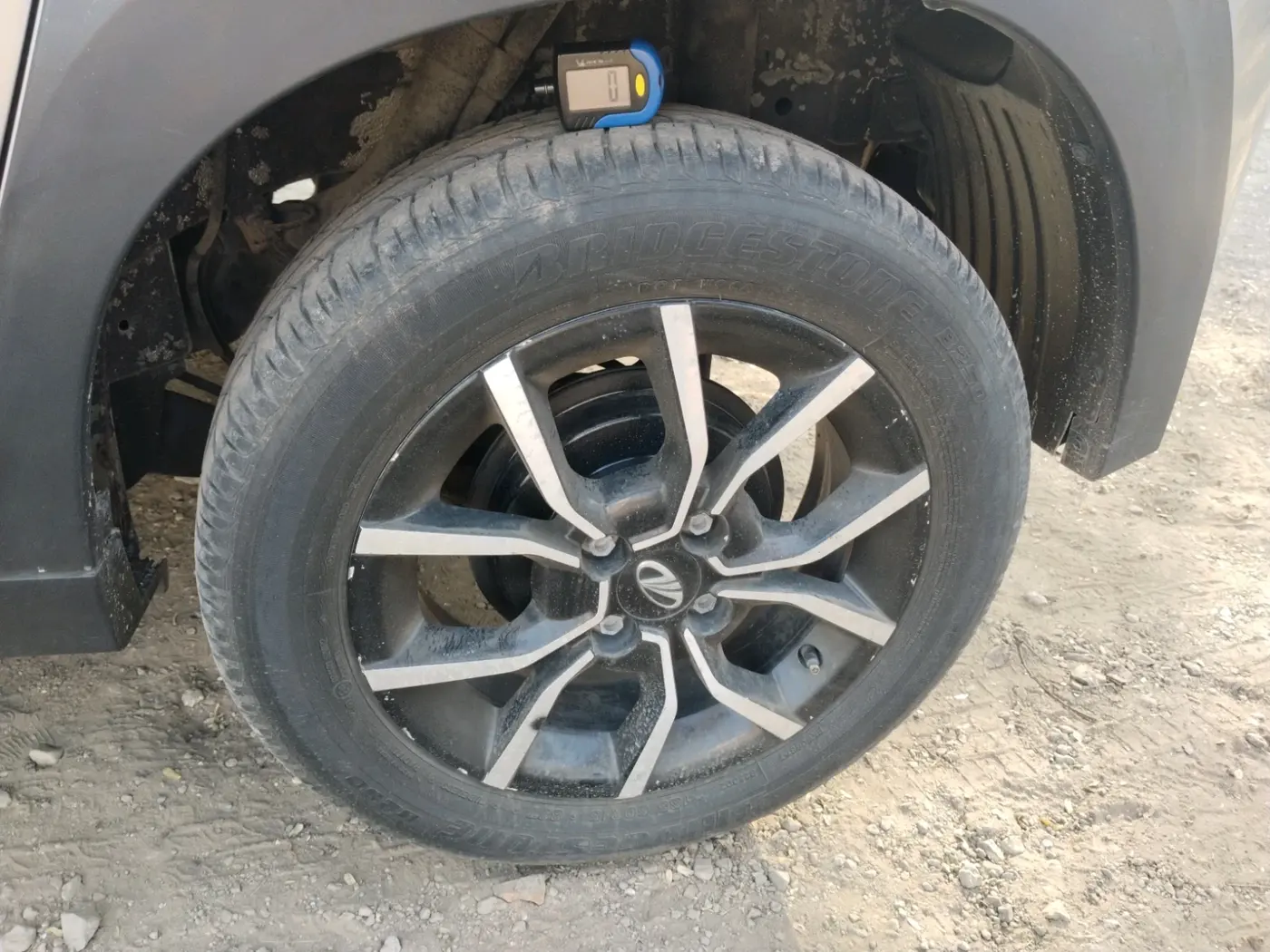2018 Mahindra KUV 100 NXT K8 D 5 STR, Diesel, Manual, 93,715 km, tyre