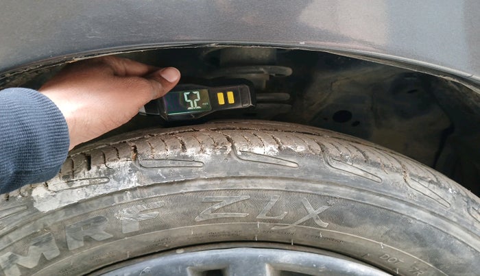 2014 Maruti Wagon R 1.0 VXI, Petrol, Manual, 90,310 km, tyre