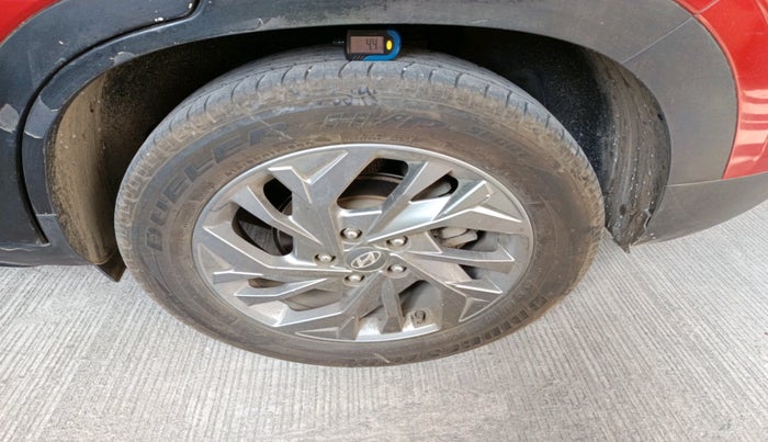 2020 Hyundai Creta SX (O) 1.4 TURBO DCT DUAL TONE, Petrol, Automatic, 65,454 km, tyre