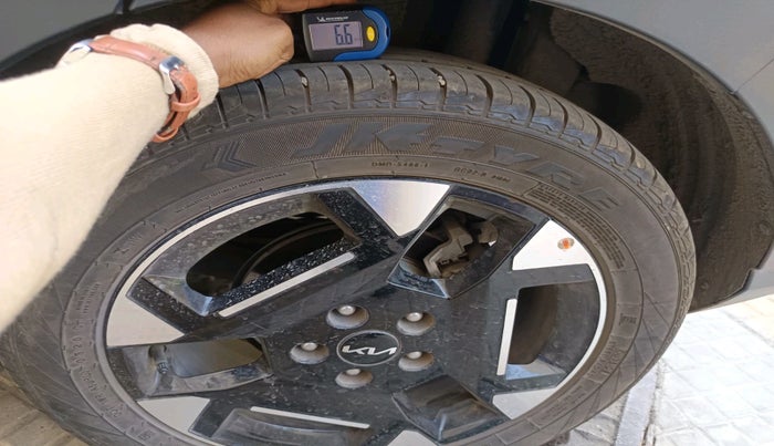 2025 KIA SYROS HTX Plus 1.5 Diesel 6AT, Diesel, Automatic, 4,587 km, tyre