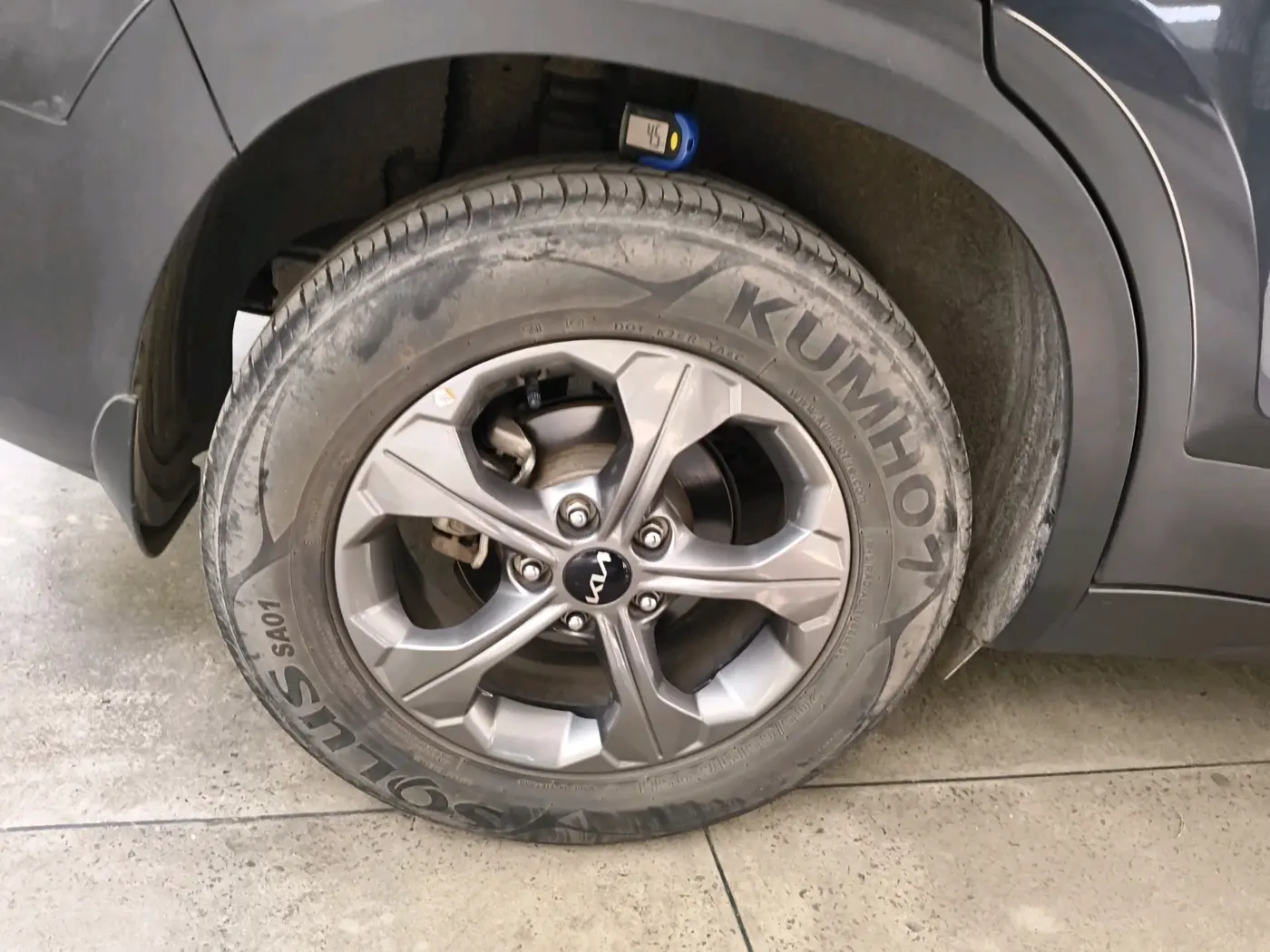 2022 KIA SELTOS HTK PLUS 1.5 IMT, Petrol, Manual, 32,593 km, tyre