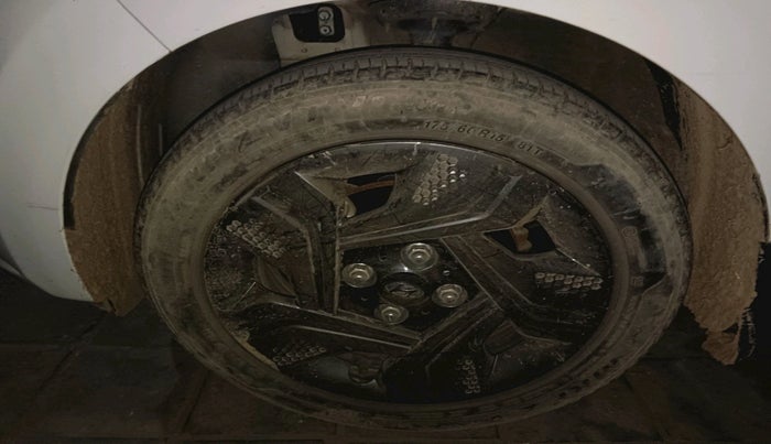 2021 Hyundai AURA S 1.2 AMT, Petrol, Automatic, 41,879 km, tyre