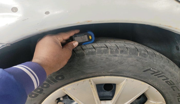 2011 Maruti SX4 VXI, Petrol, Manual, 87,583 km, tyre