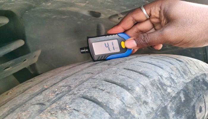 2021 Tata Harrier XT PLUS 2.0L KRYOTEC DARK EDITON, Diesel, Manual, 50,236 km, tyre