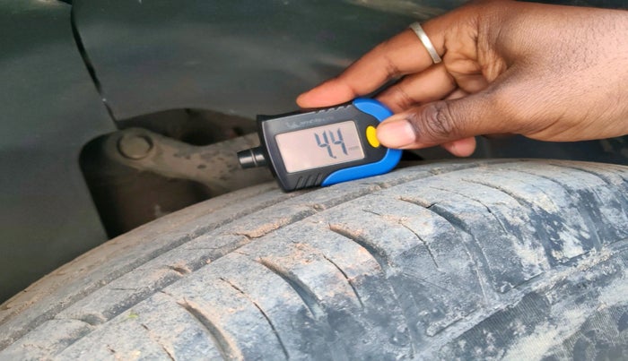 2021 Tata Harrier XT PLUS 2.0L KRYOTEC DARK EDITON, Diesel, Manual, 50,236 km, tyre