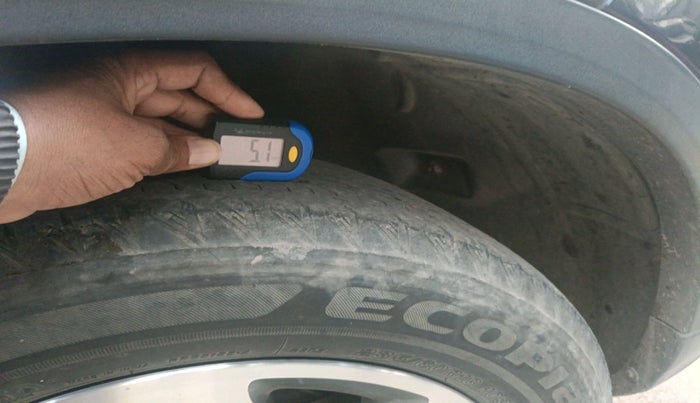 2021 Tata Safari XZA PLUS 6S, Diesel, Automatic, 47,501 km, tyre