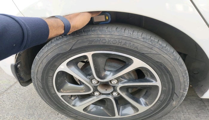 2018 Hyundai Grand i10 ASTA 1.2 KAPPA VTVT, Petrol, Manual, 70,587 km, tyre