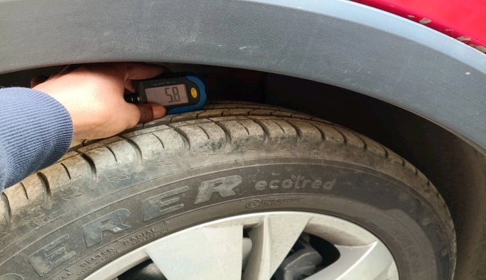 2023 Skoda KUSHAQ AMBITION 1.0L TSI MT, Petrol, Manual, 6,802 km, tyre