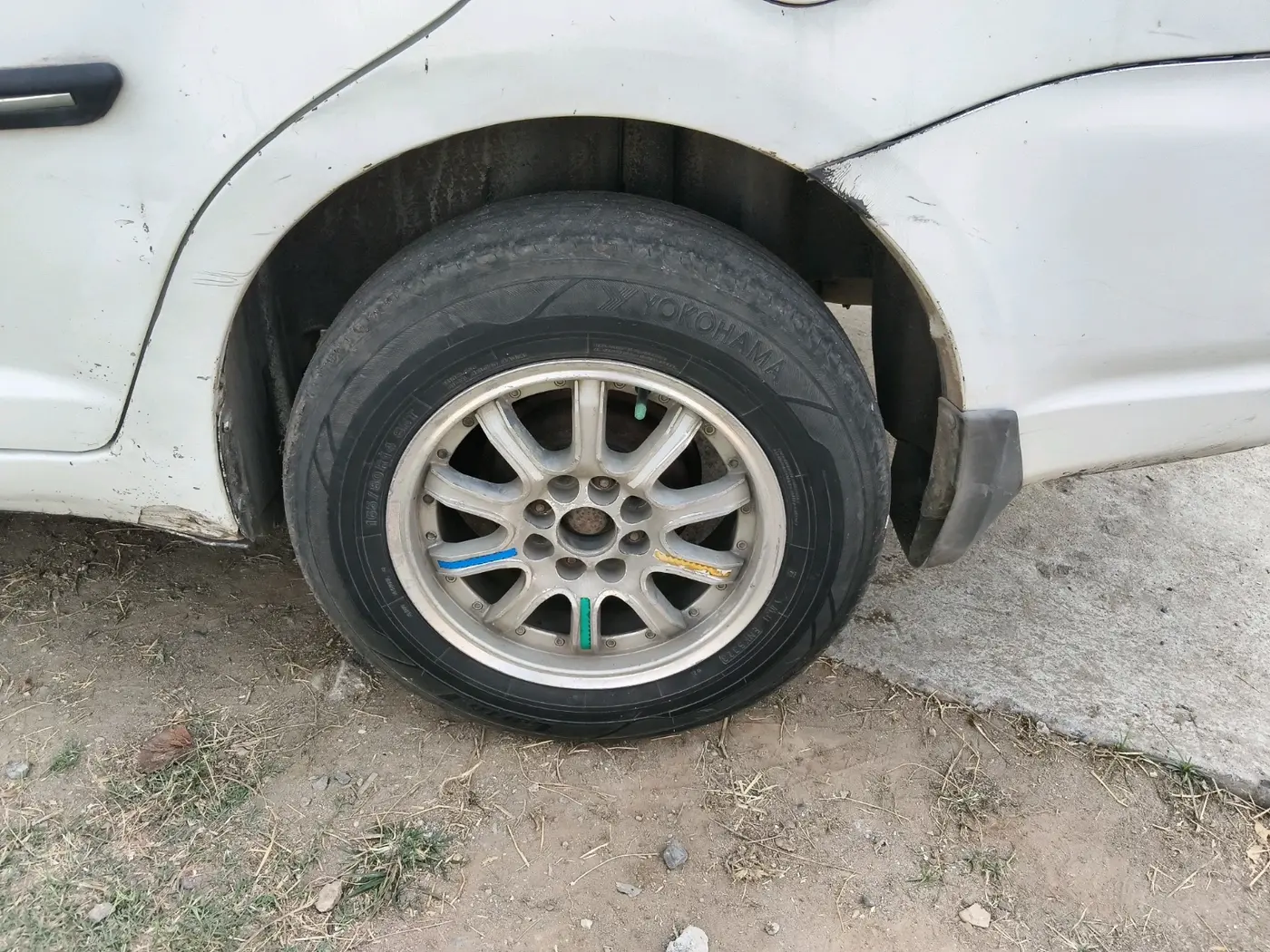 2014 Maruti Swift Dzire LDI, Diesel, Manual, 2,23,880 km, tyre